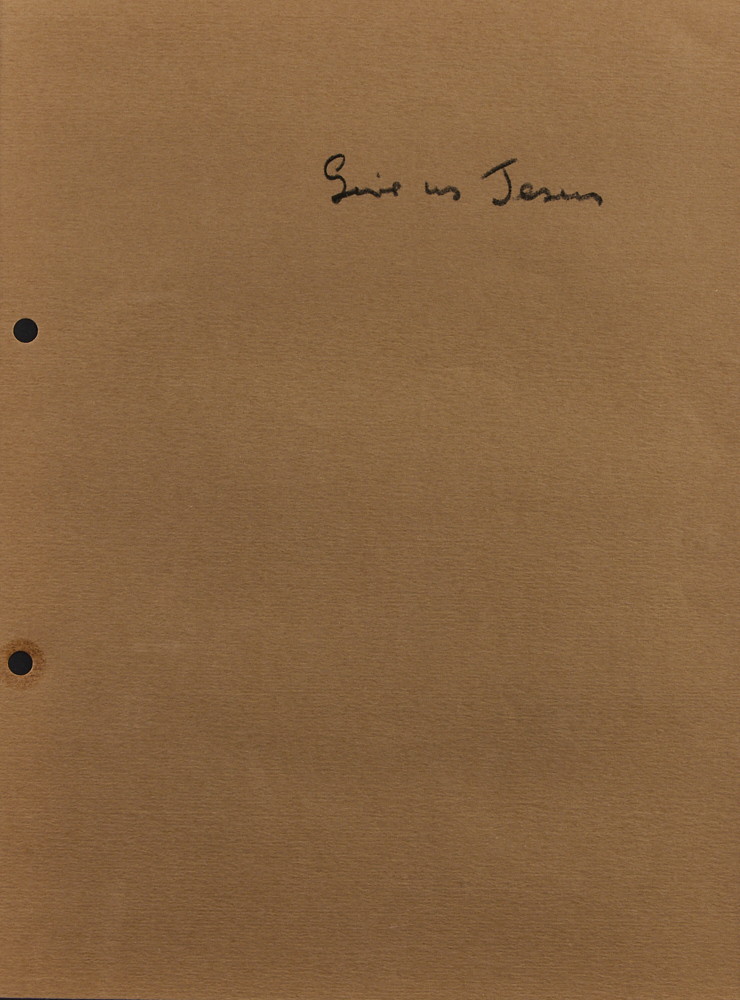 COLIN MCCAHON – Give Us Jesus (from 15 Drawings)